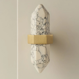 Brass Marble Decorative Furniture T-bar Knob