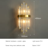 Luxury Art Decor Modern Gold LED Sconce Lighting Fixtures