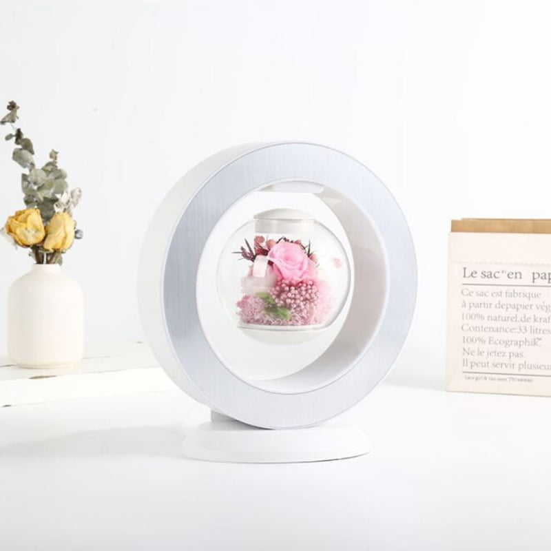 Rose Magnetic Levitation Lamp