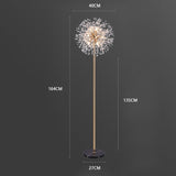 Luxury LED Dandelion Floor Lamp