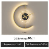 Wall Clock Lamp