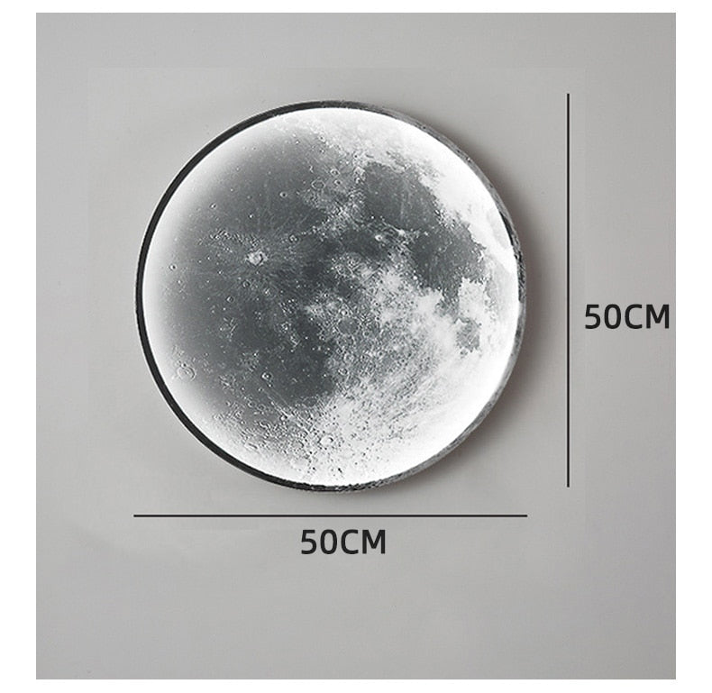 Moon Wall Lamp modern led light