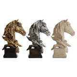 Horse Head Statue