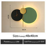 Wall Clock Lamp