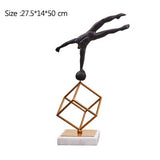 Nordic Gymnastics Acrobatics Statue