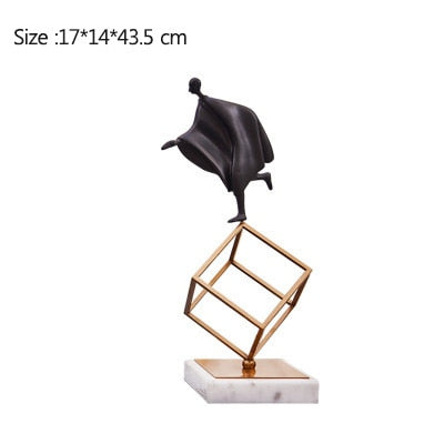 Nordic Gymnastics Acrobatics Statue