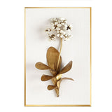 Nordic Golden Plant Leaves