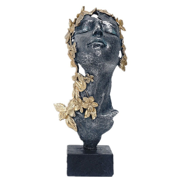 Free Spirit Butterflies Figure Mask Sculptures
