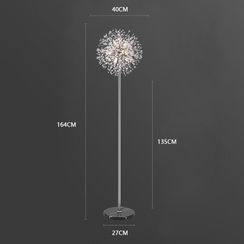 Luxury LED Dandelion Floor Lamp