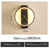 Wall Clock Lamp