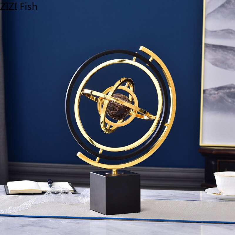 Rotating Globe Desktop Ornaments