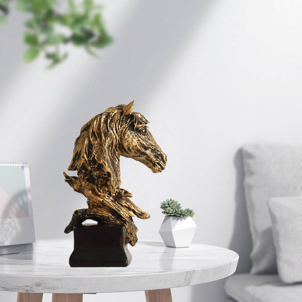 Horse Head Statue