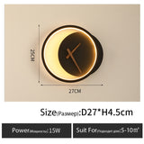 Wall Clock Lamp