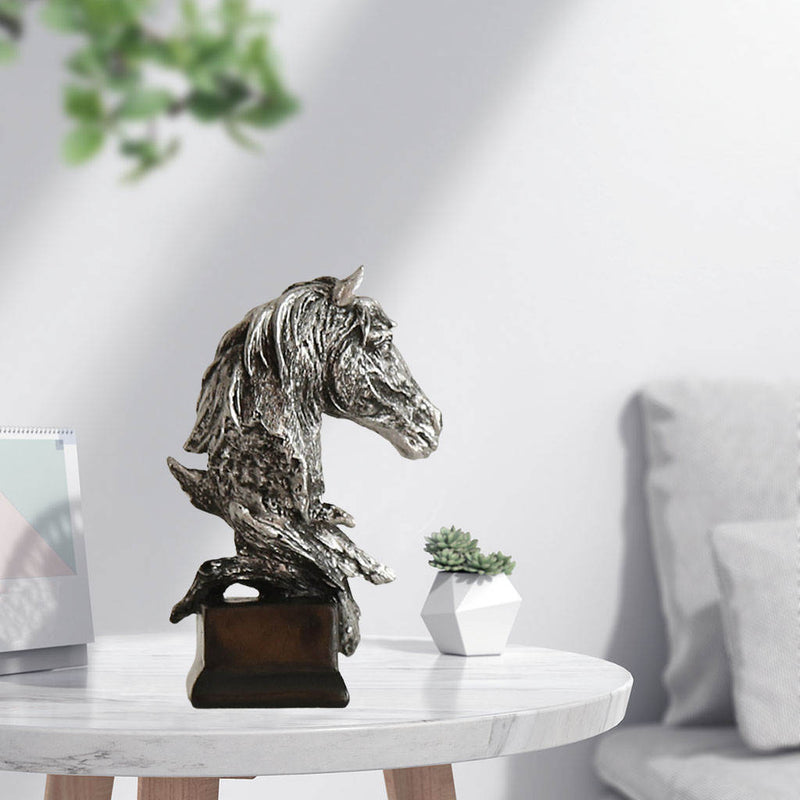 Horse Head Statue