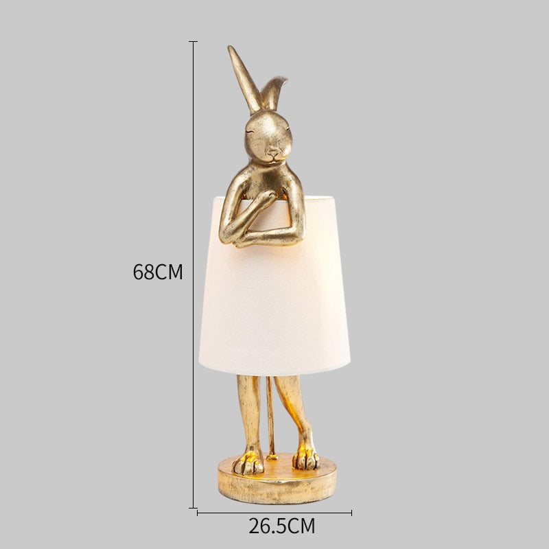 LED rabbit Kids Nightstand table lamp