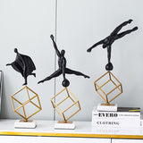 Nordic Gymnastics Acrobatics Statue