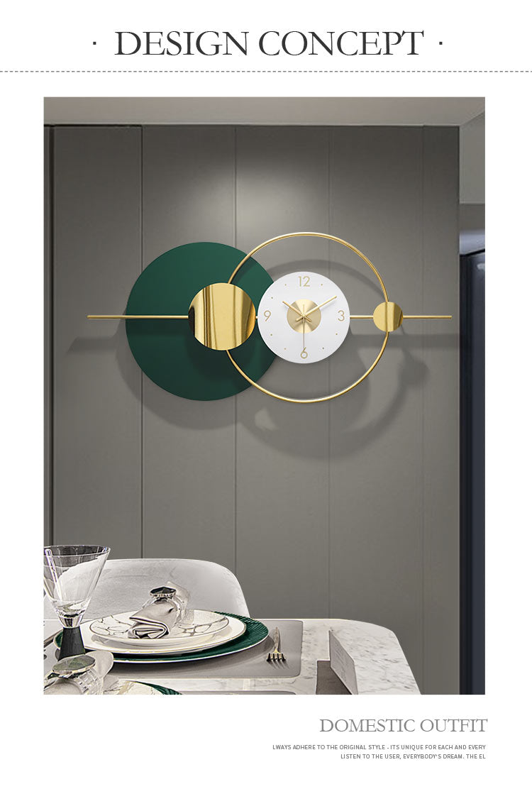 Eykenah Large Luxury Wall Clock