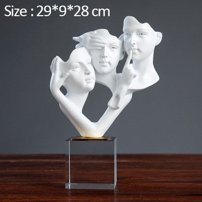 Personality Decoration Thinker Mask Sets