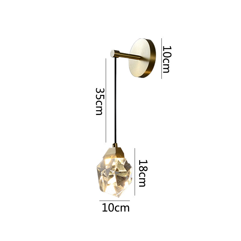 Jemla luxury crystal pendant lights