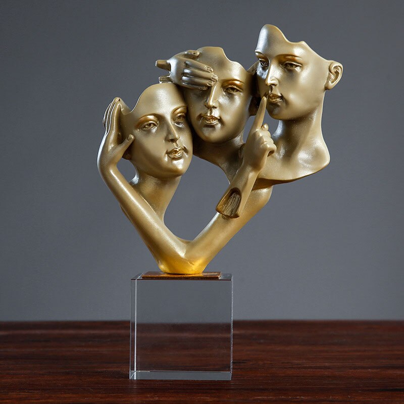 Personality Decoration Thinker Mask Sets
