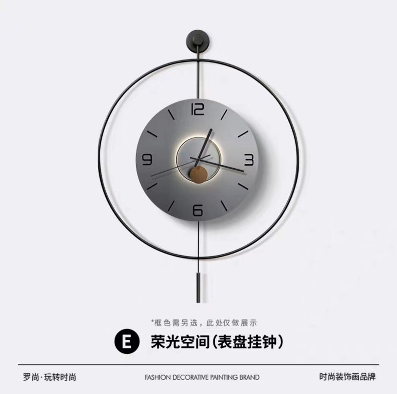 Lumina Modern Luminous Wall Clock