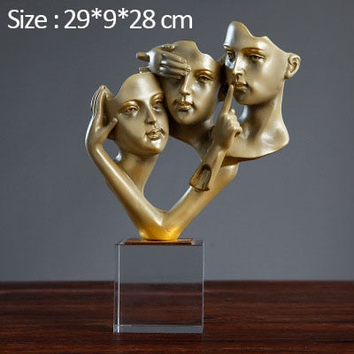 Personality Decoration Thinker Mask Sets