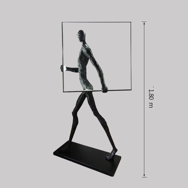 Humanoid Art Sculpture Floor Lamps