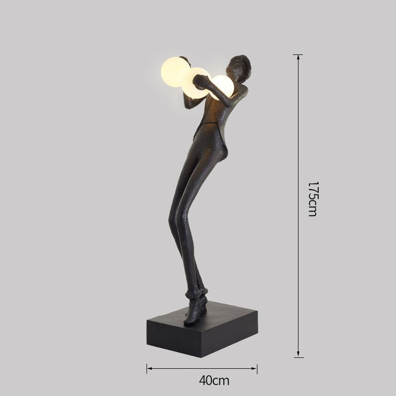 Humanoid Art Sculpture Floor Lamps