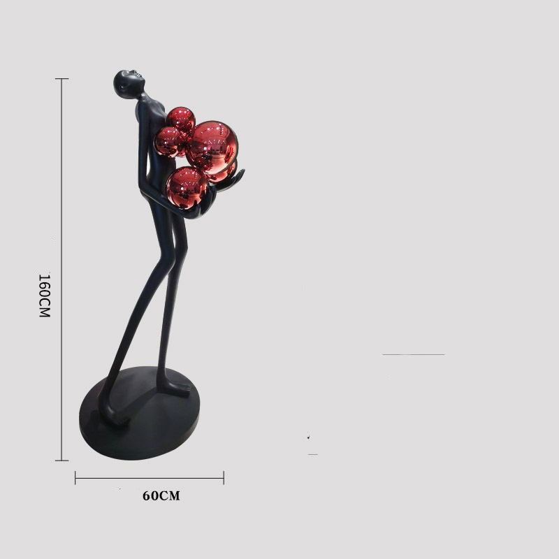 Humanoid Art Sculpture Floor Lamps