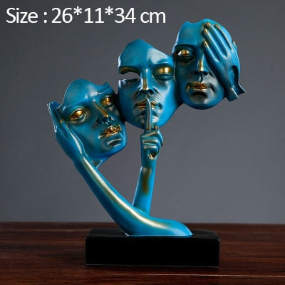 Personality Decoration Thinker Mask Sets