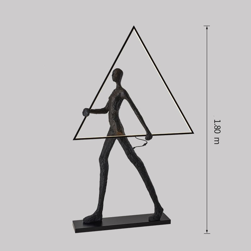 Humanoid Art Sculpture Floor Lamps