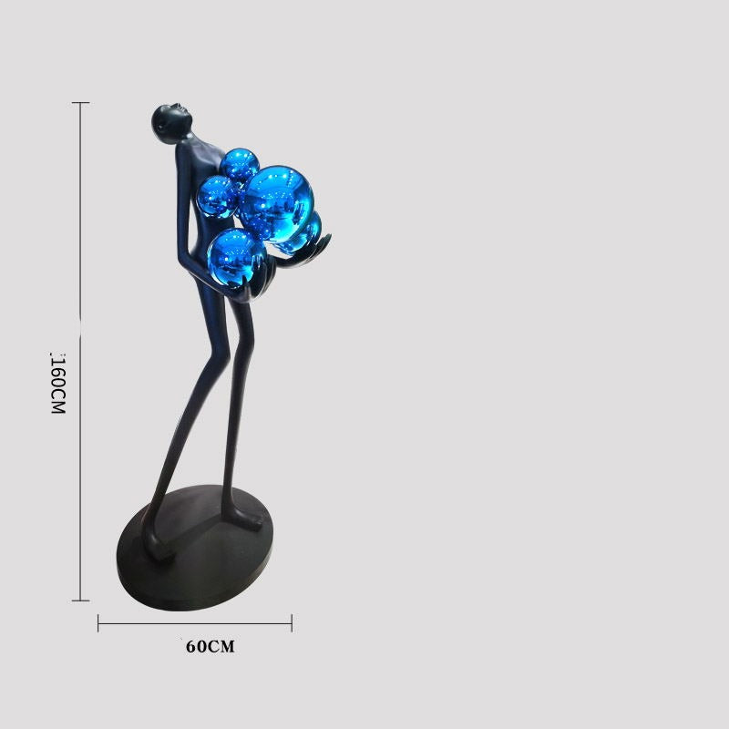 Humanoid Art Sculpture Floor Lamps