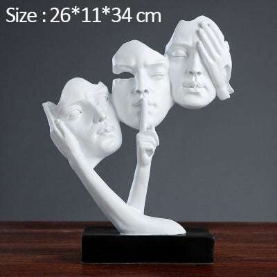 Personality Decoration Thinker Mask Sets