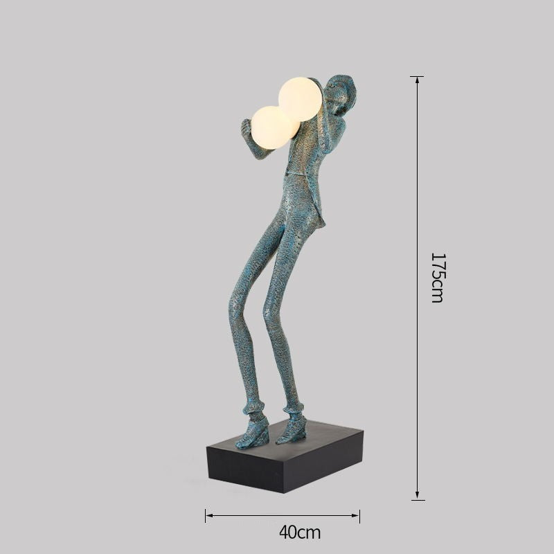 Humanoid Art Sculpture Floor Lamps