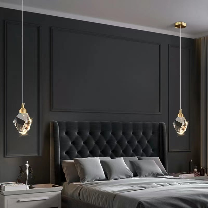 Jemla luxury crystal pendant lights