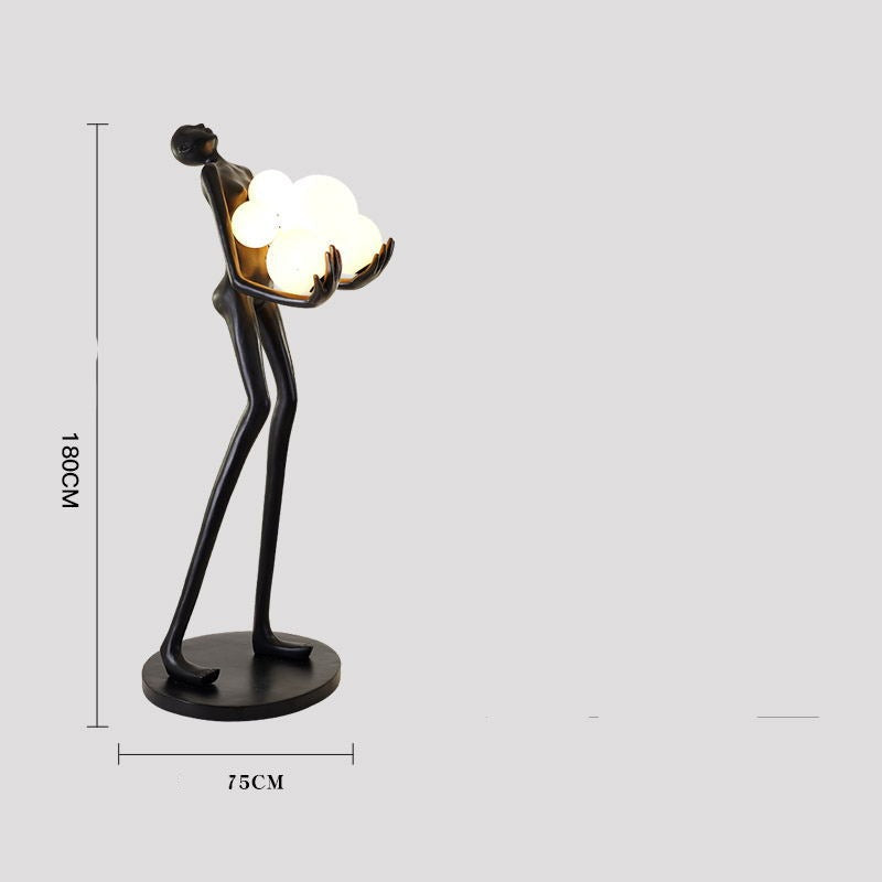 Humanoid Art Sculpture Floor Lamps