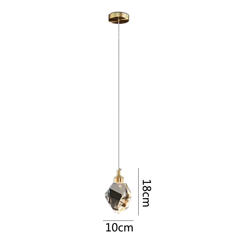 Jemla luxury crystal pendant lights