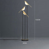 Vintage Creative Bird Design Standing Light