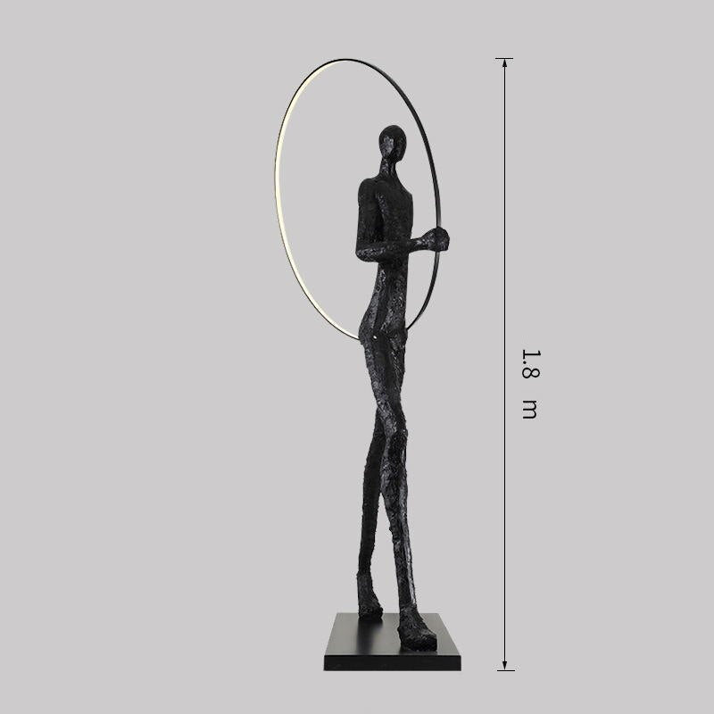 Humanoid Art Sculpture Floor Lamps