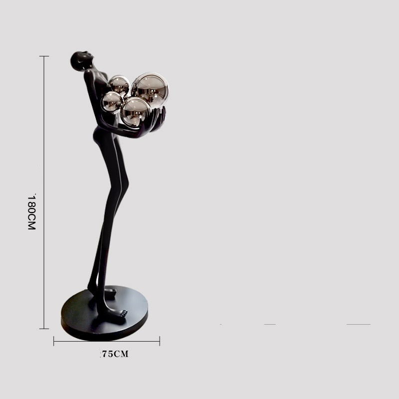 Humanoid Art Sculpture Floor Lamps