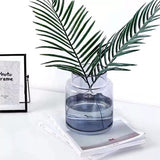 Simple Modern Geometric Transparent Glass Vase