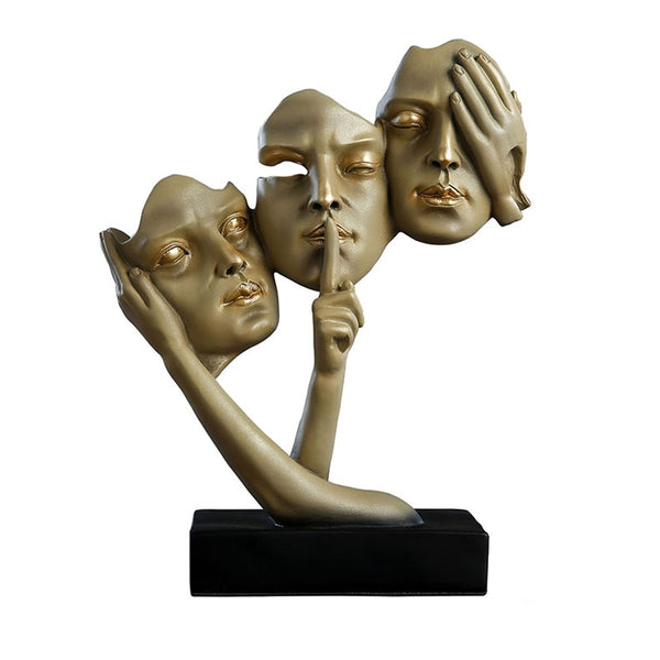 Personality Decoration Thinker Mask Sets