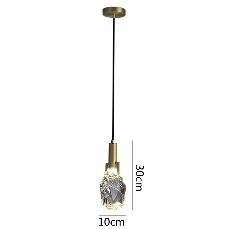 Jemla luxury crystal pendant lights
