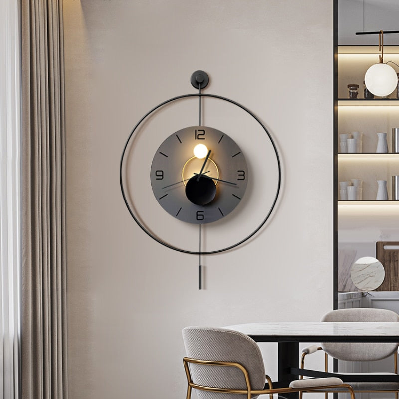 Lumina Modern Luminous Wall Clock